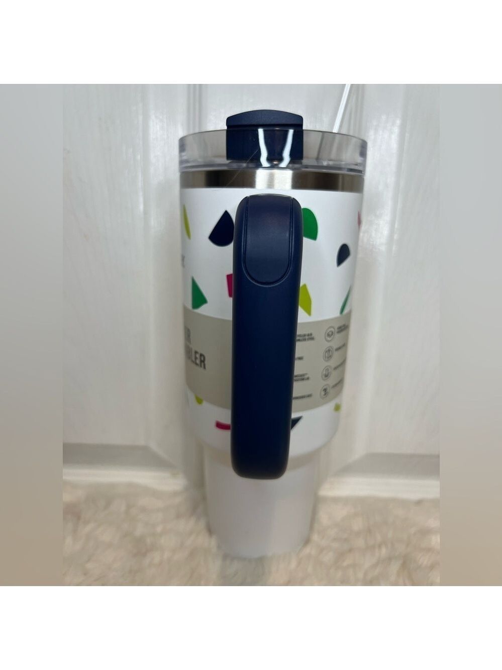 STANLEY 40oz TUMBLER QUENCHER H2.O FLOWSTATE STANLESS STEEL TRAVELER - Picture 2 of 8